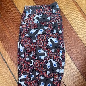 One Size Rare Wolf LulaRoe Leggings